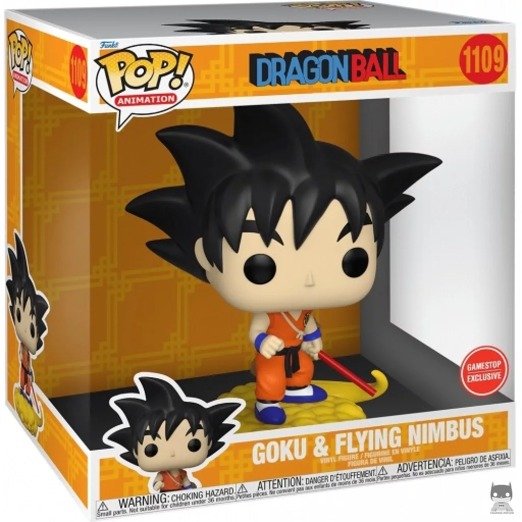 Figura Funko Pop! Goku en la nube Kinton (Supersized) en su caja