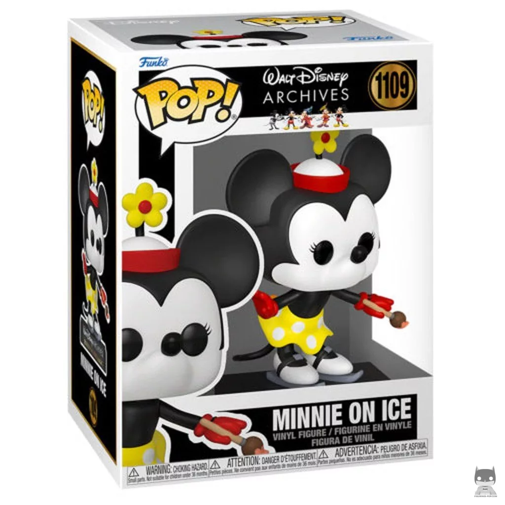 Figura Funko Pop! Minnie sobre hielo 1935 en su caja