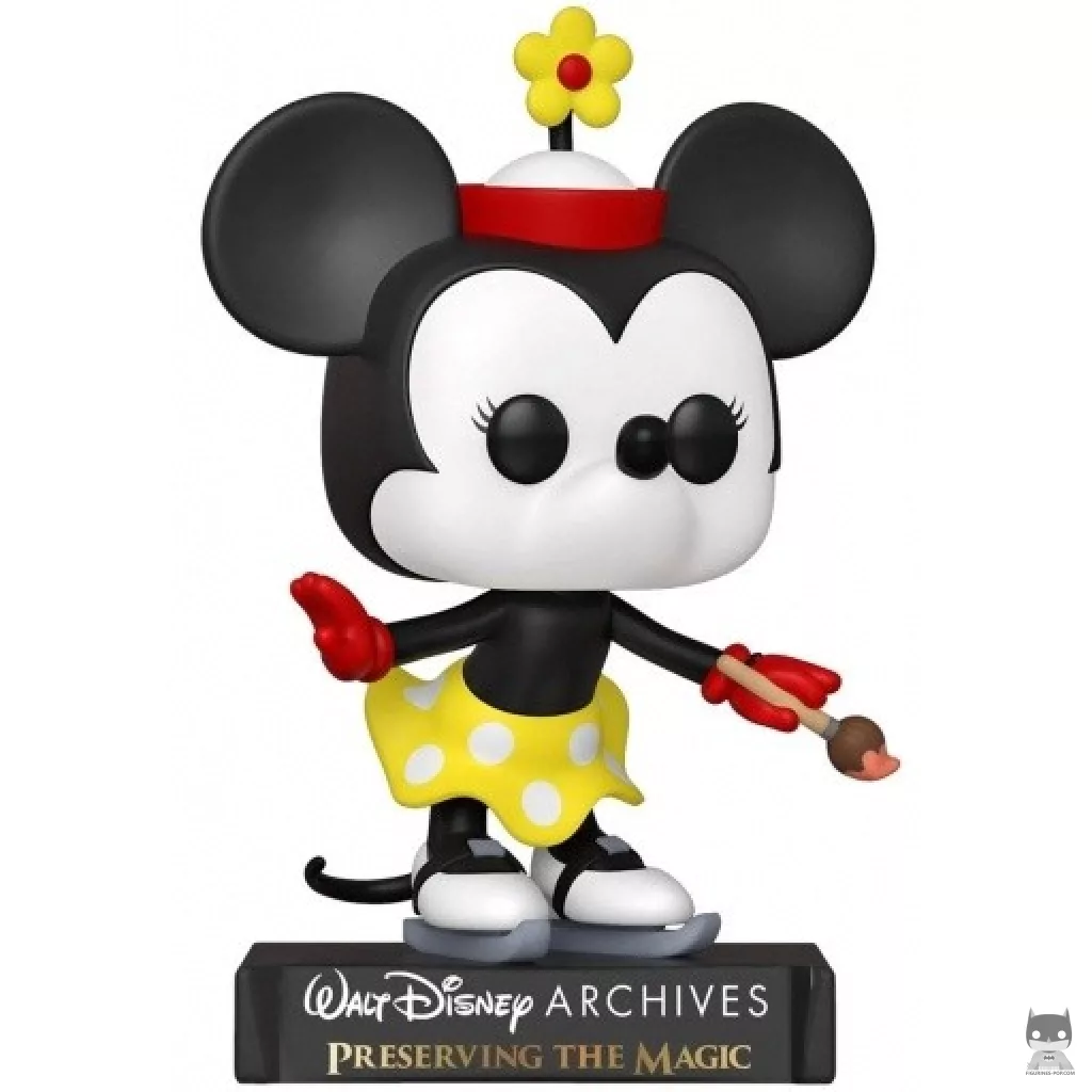 Figura Funko Pop! Minnie sobre hielo 1935 (Mickey y sus amigos)