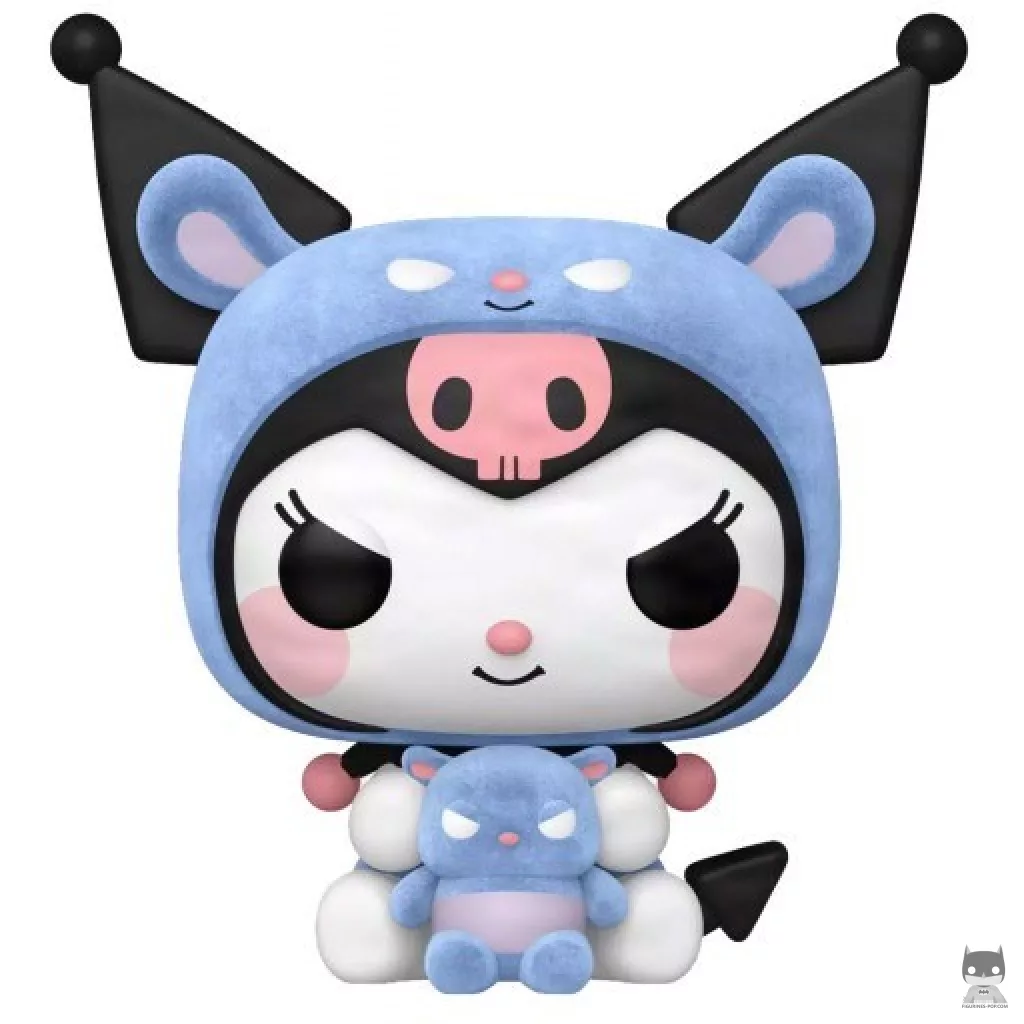 Figura Funko Pop! Kuromi como Baku (Flocado) (Sanrio)