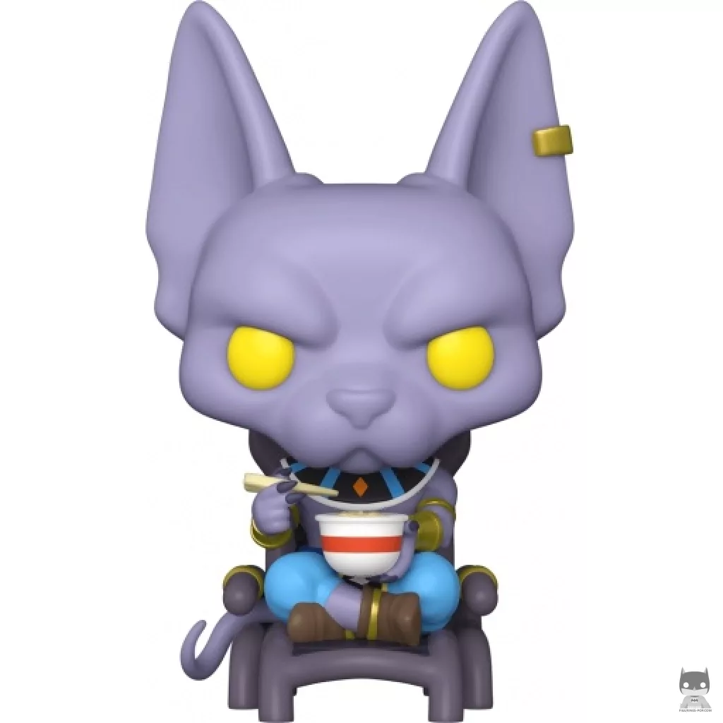 Figura Funko Pop! Beerus comiendo fideos (Dragon Ball Super (DBS))