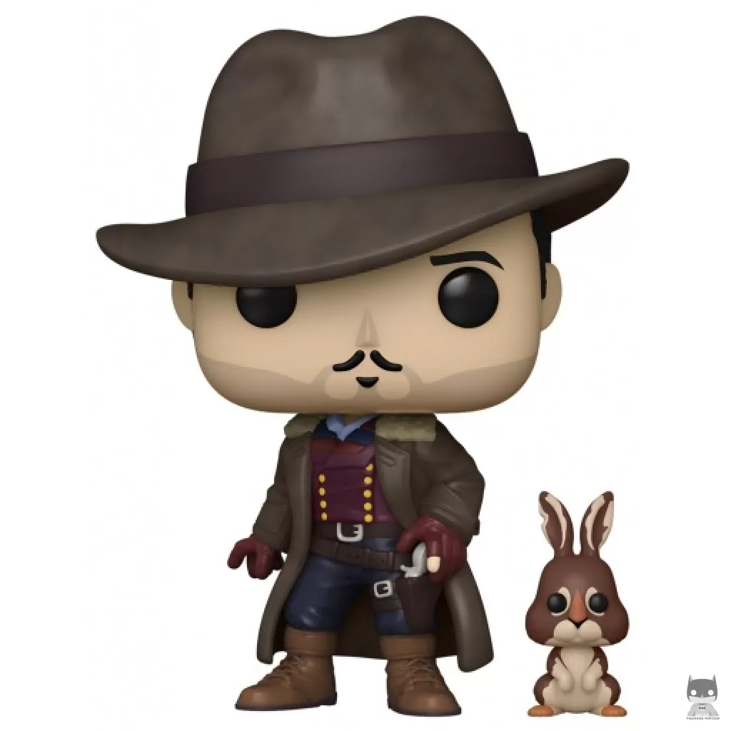 Figura Funko Pop! Lee Scoresby con Hester (La materia oscura)