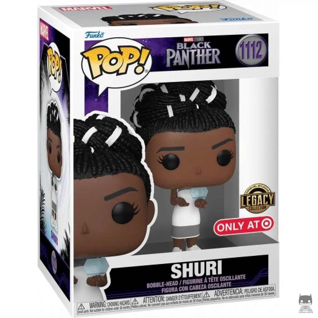 Figura Funko Pop! Shuri en su caja