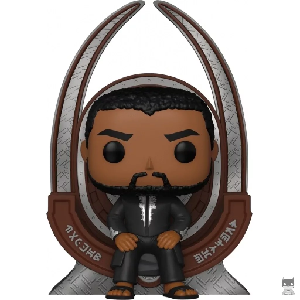 Figura Funko Pop! T'Challa en el trono (Black Panther)