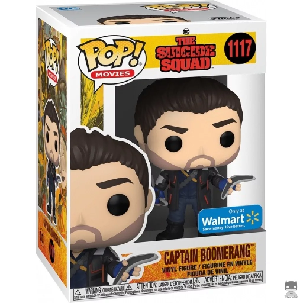 Figura Funko Pop! Captain Boomerang en su caja
