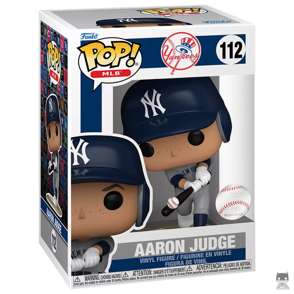 Figura Funko Pop! Aaron Judge en su caja