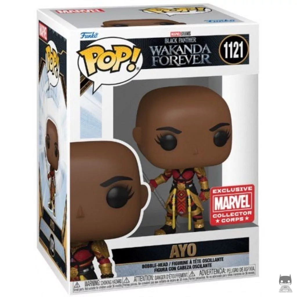 Figura Funko Pop! Ayo en su caja