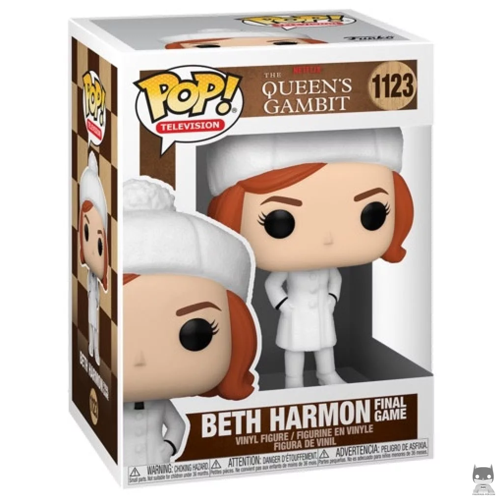 Figura Funko Pop! Beth Harmon final en su caja