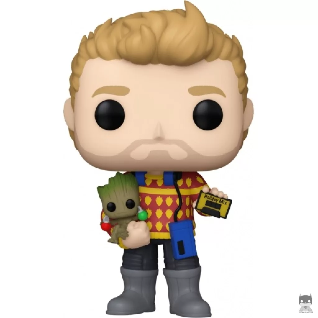 Figura Funko Pop! Star-Lord con Groot (Marvel Comics)