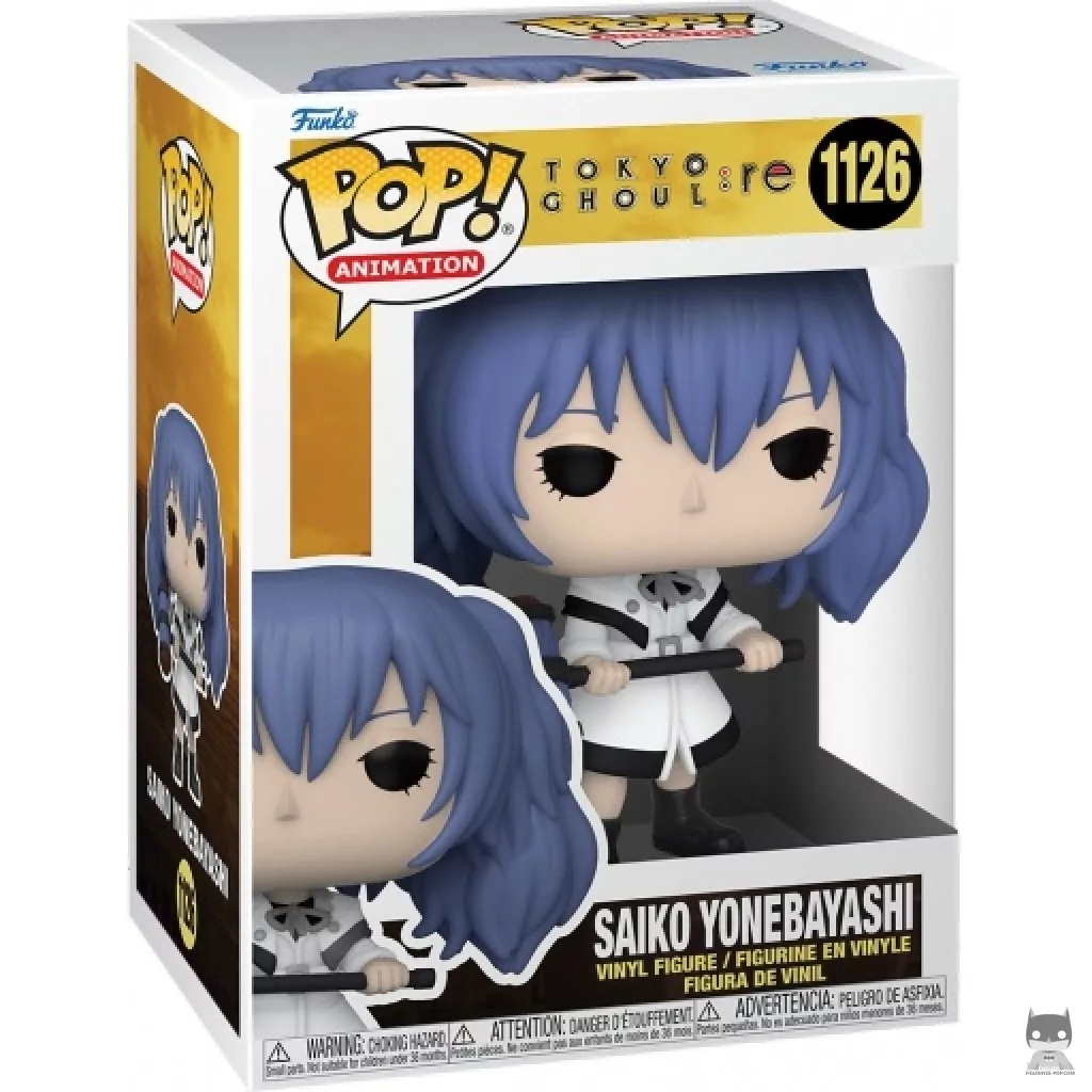 Figura Funko Pop! Saiko Yonebayashi en su caja