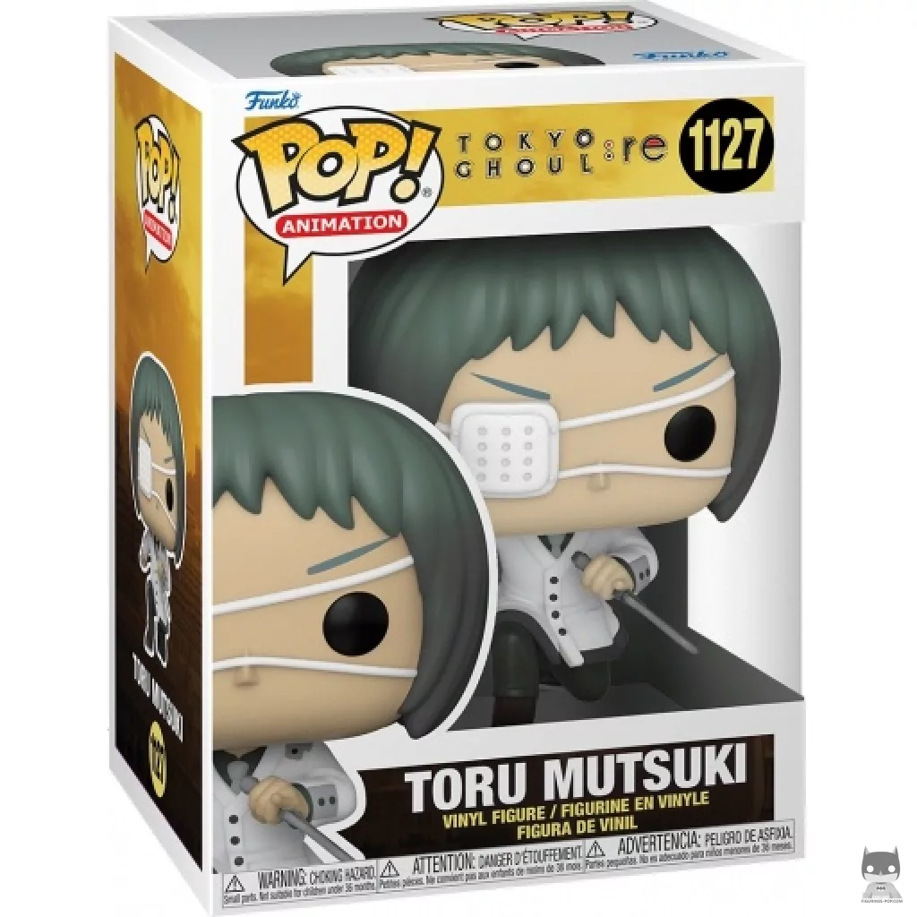 Figura Funko Pop! Toru Mutsuki en su caja