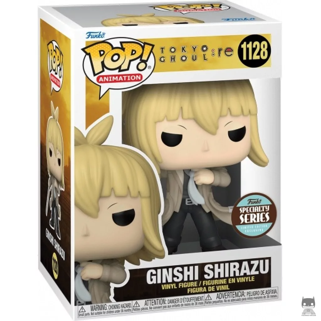 Figura Funko Pop! Ginshi Shirazu en su caja