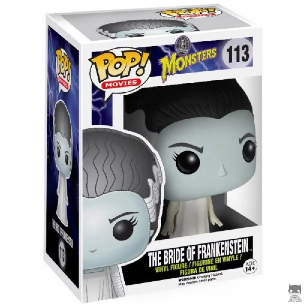 Figura Funko Pop! La novia de Frankenstein en su caja