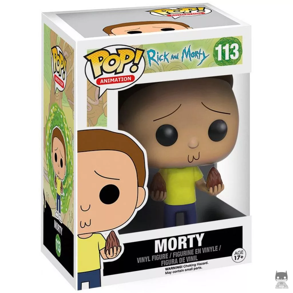 Figura Funko Pop! Mortimer "Morty" Smith en su caja