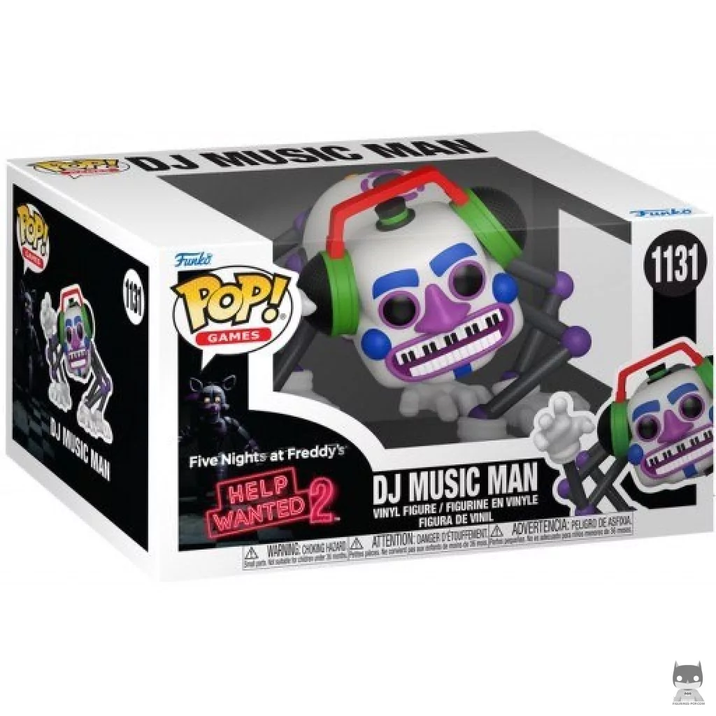 Figura Funko Pop! DJ Music Man en su caja