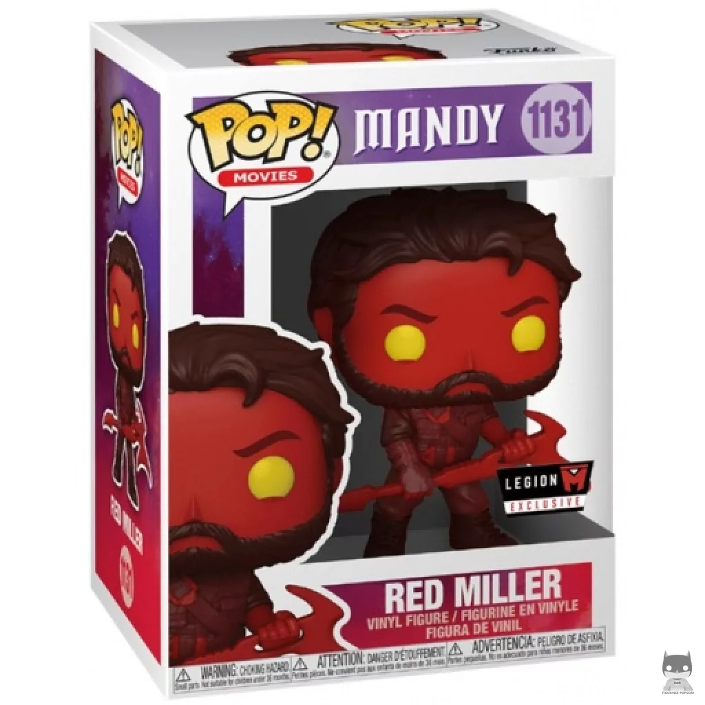 Figura Funko Pop! Red Miller en su caja