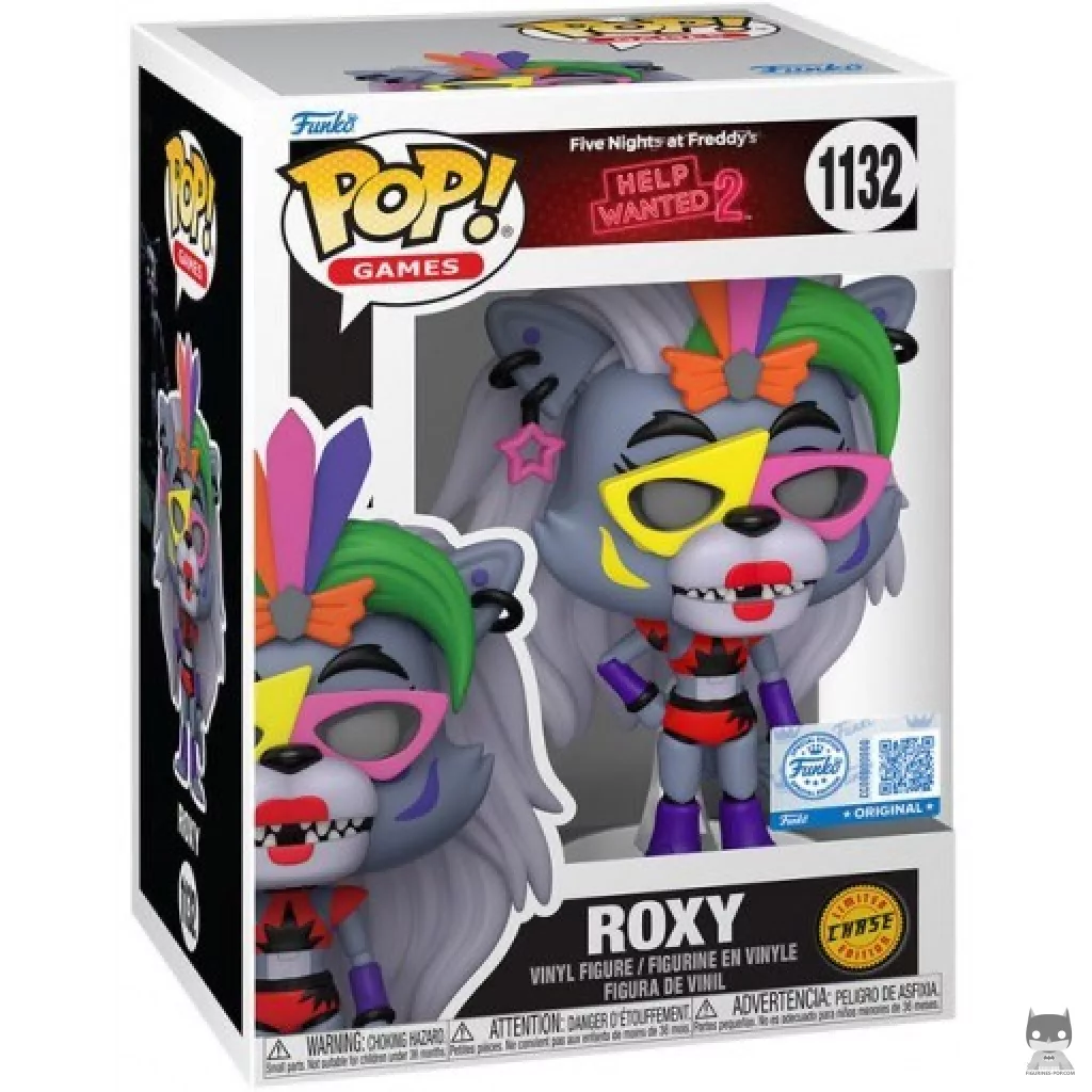 Figura Funko Pop! Roxy (Chase) en su caja