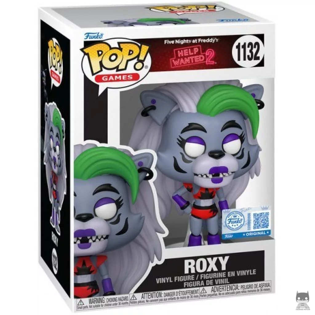 Figura Funko Pop! Roxy en su caja