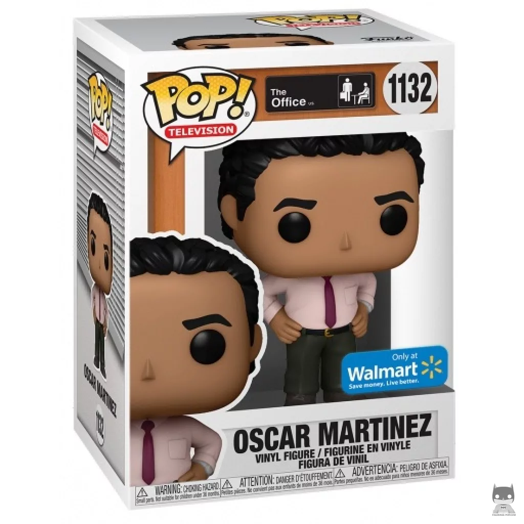 Figura Funko Pop! Oscar Martinez en su caja