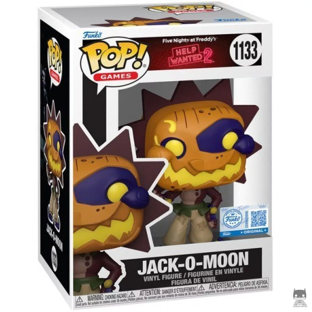 Figura Funko Pop! Jack-O-Moon (Help Wanted 2) en su caja