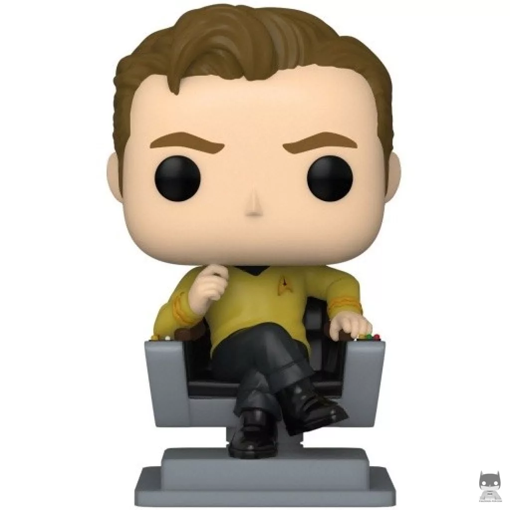 Figura Funko Pop! Capitán Kirk en la silla (Star Trek)