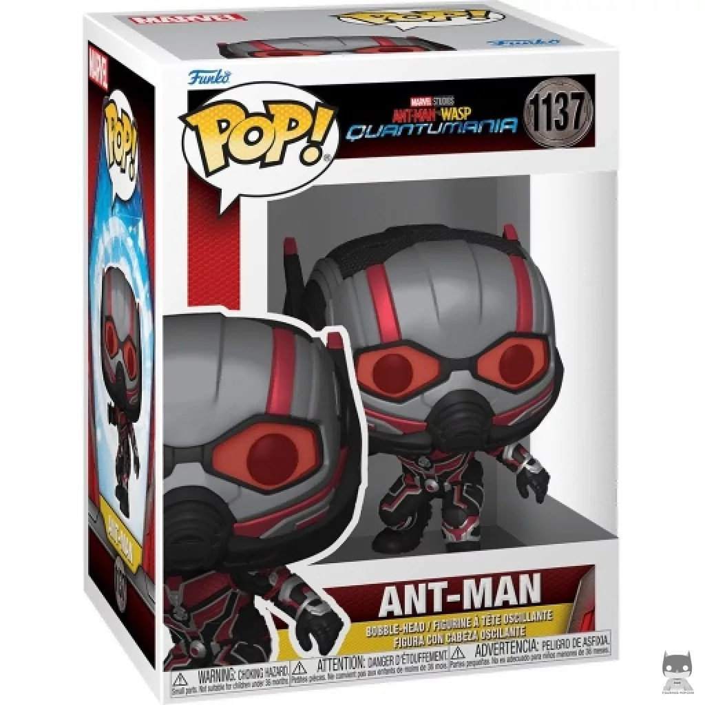 Figura Funko Pop! Ant-Man en su caja