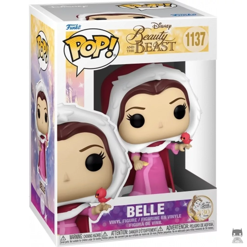 Figura Funko Pop! Bella con pájaro en su caja