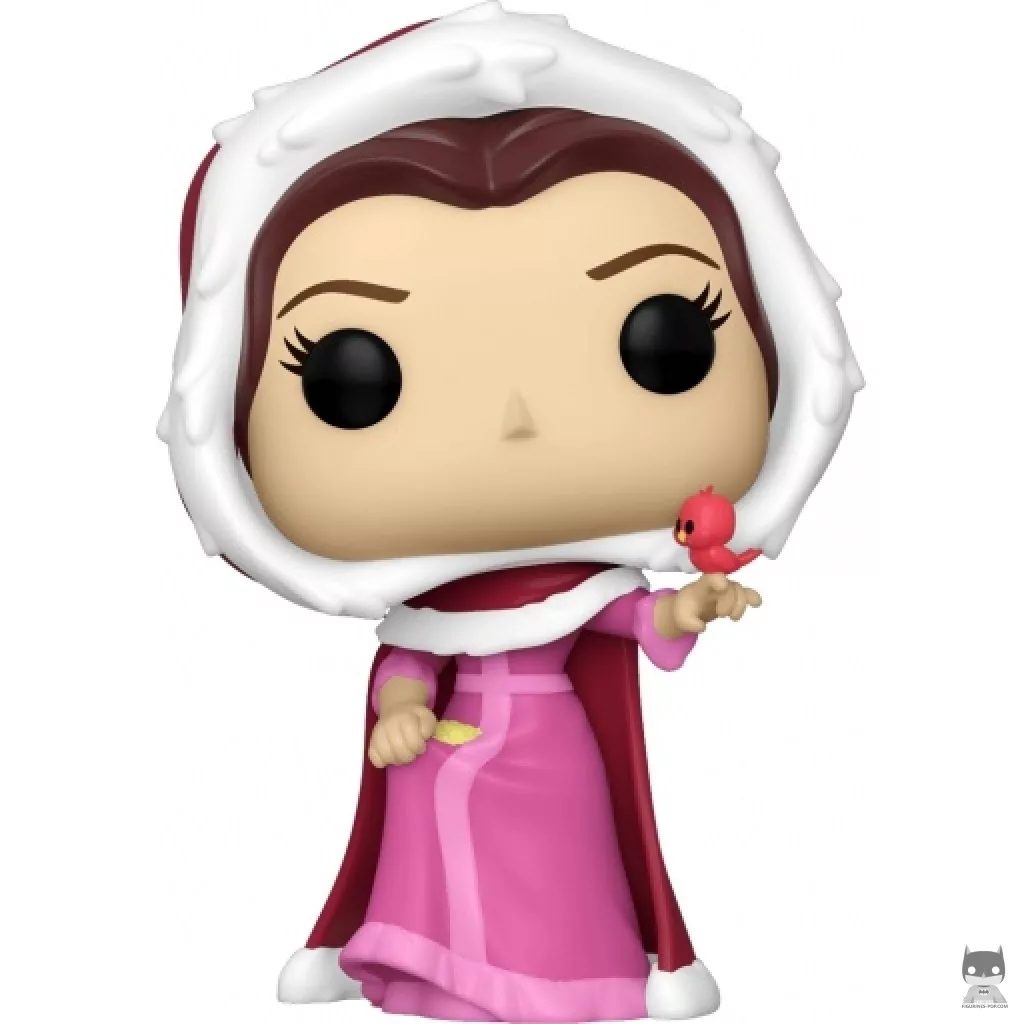Figura Funko Pop! Bella con pájaro (La bella y la bestia)