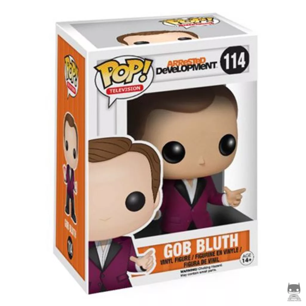 Figura Funko Pop! Gob Bluth en su caja