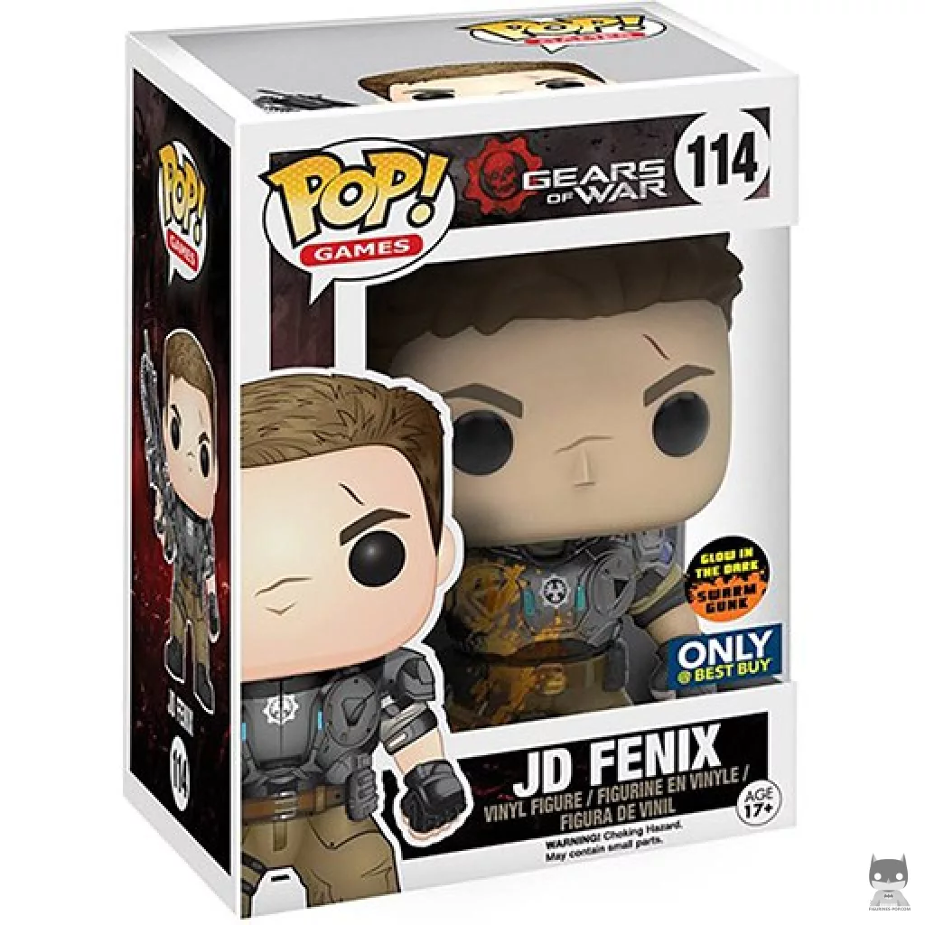 Figura Funko Pop! JD Fenix (con baba) en su caja