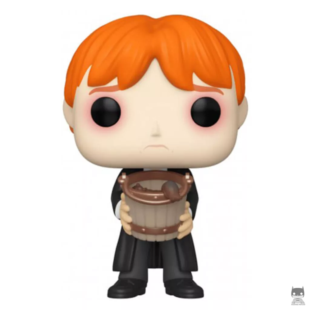 Figura Funko Pop! Ron vomitando babosas con un cubo (Harry Potter)