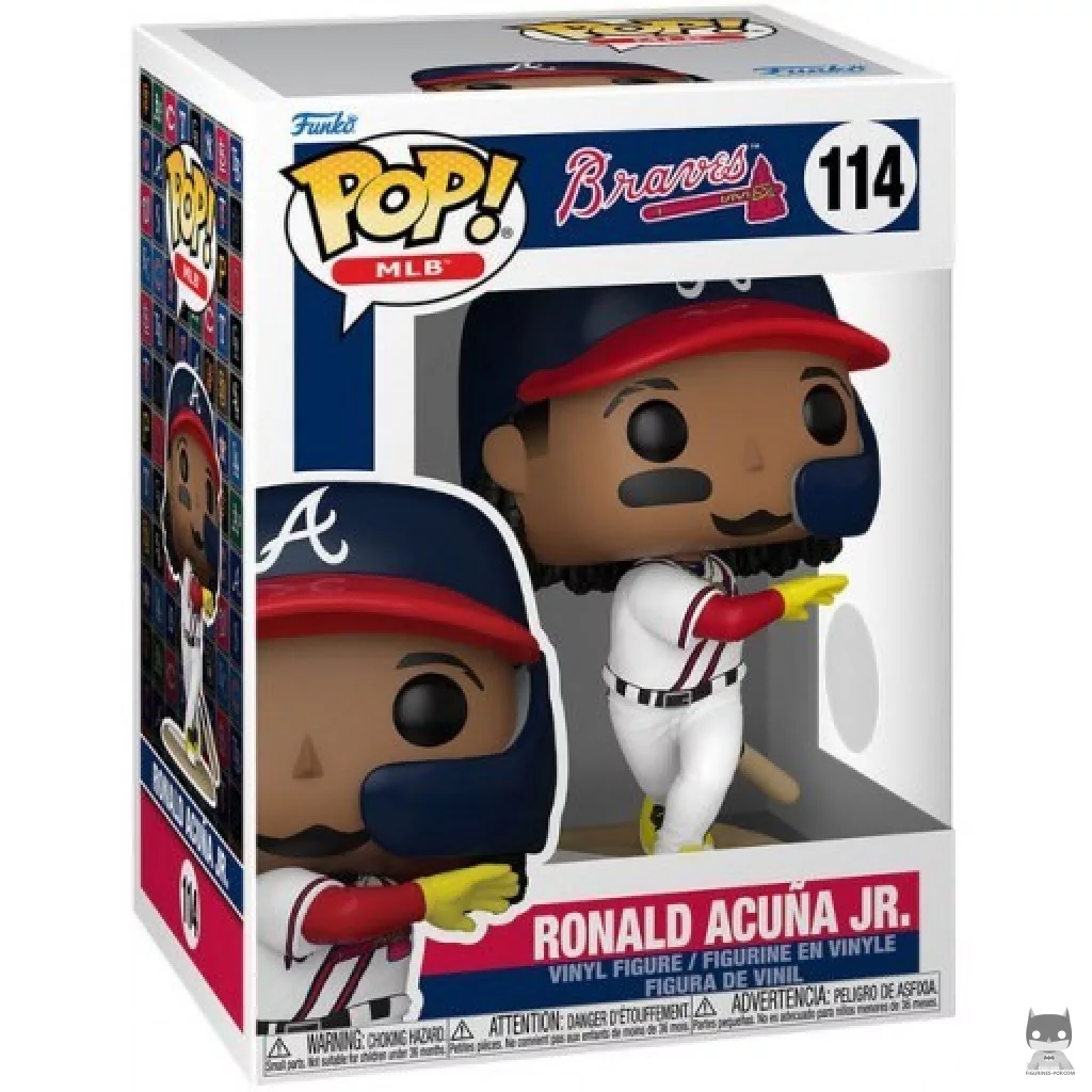 Figura Funko Pop! Ronald Acuña Jr. en su caja