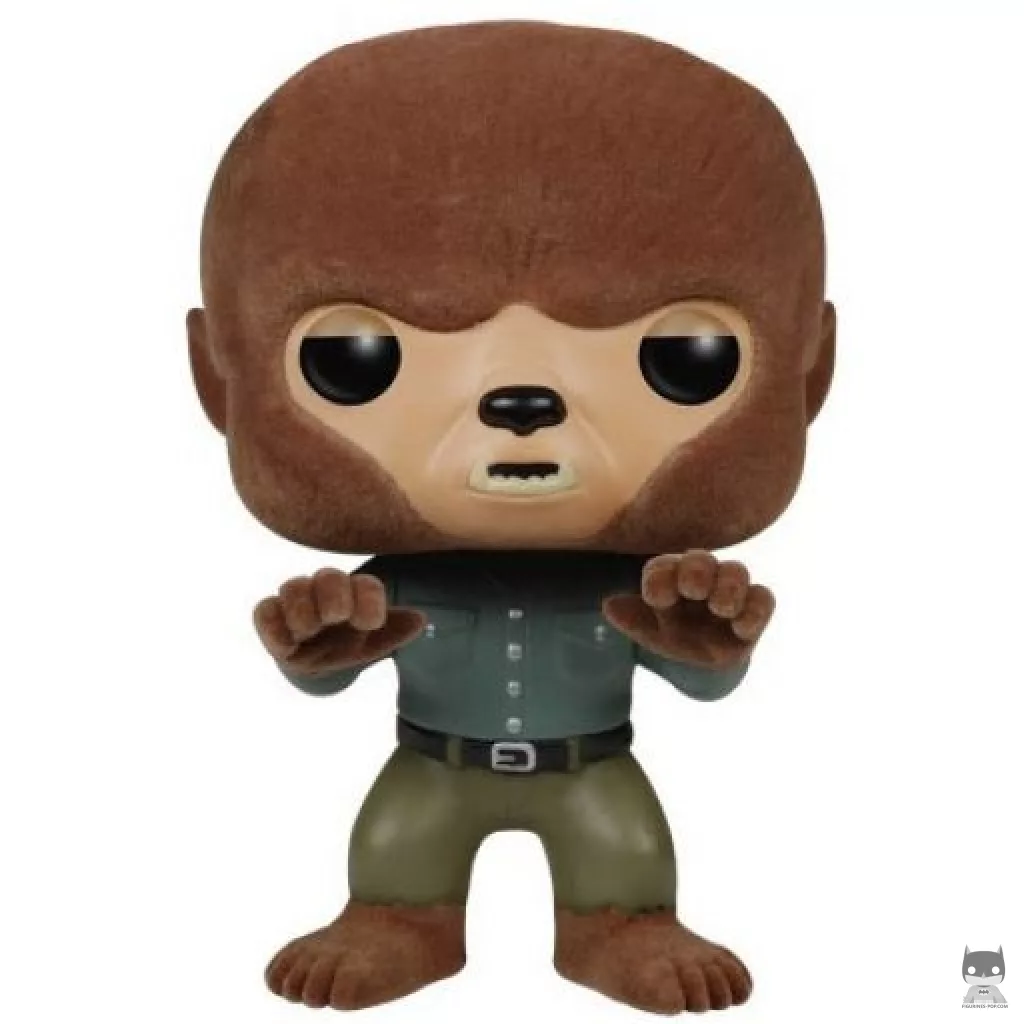 Figura Funko Pop! El Hombre Lobo (Flocado) (Monstruos de Universal)