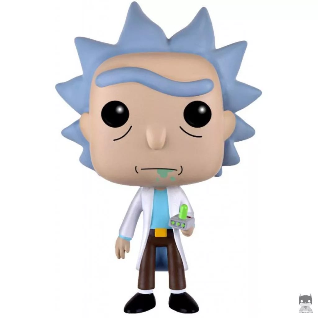 Figura Funko Pop! Rick Sanchez con pistola de portales (Rick y Morty)