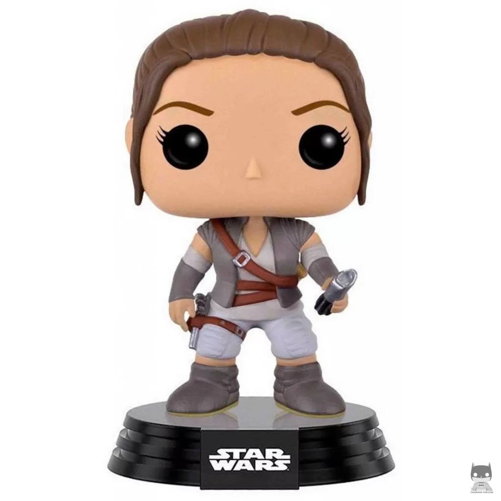Figura Funko Pop! Rey con atuendo de la Resistencia (Star Wars: Episodio VII, El despertar de la Fuerza)