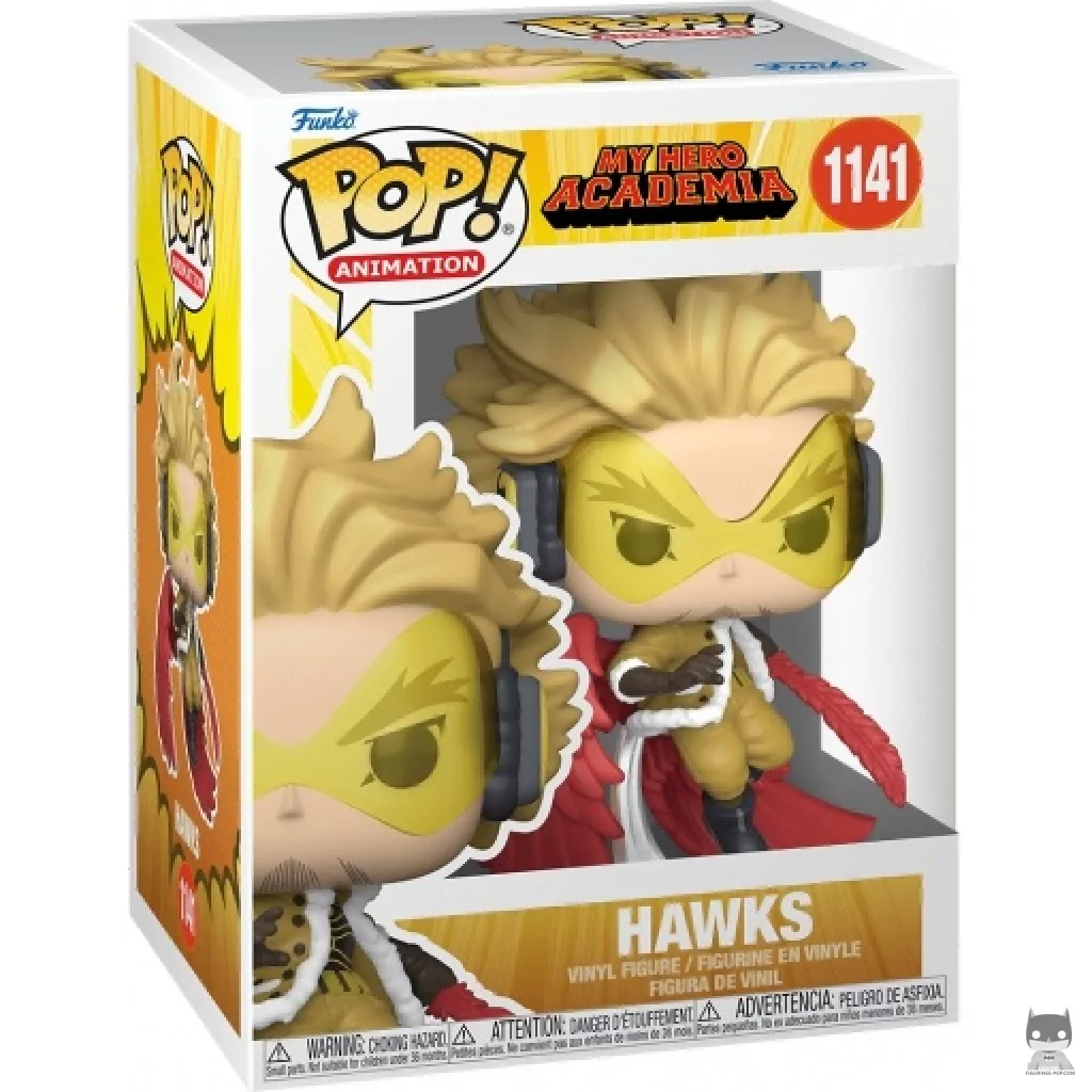 Figura Funko Pop! Hawks en su caja