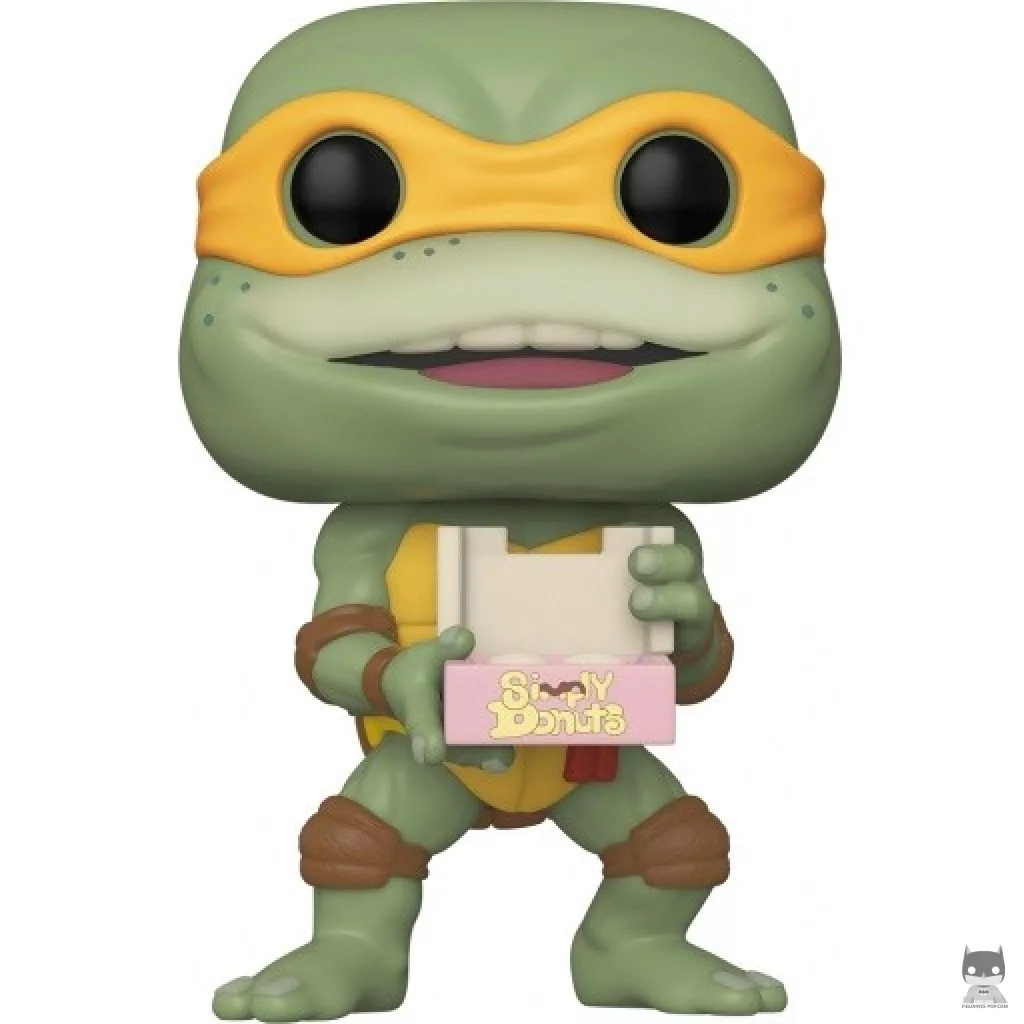 Figura Funko Pop! Miguel Ángel con donuts (Supersized) (Tortugas Ninja)