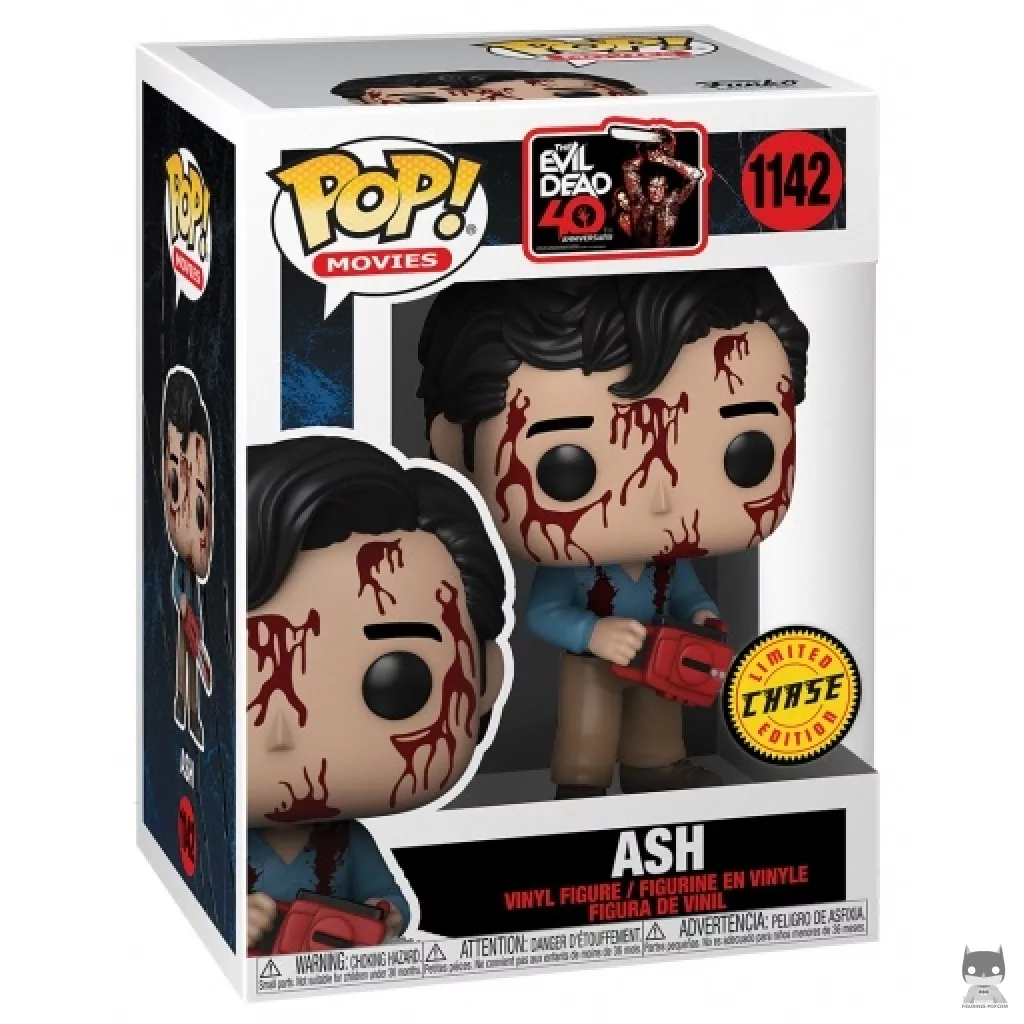 Figura Funko Pop! Ash (Chase) en su caja