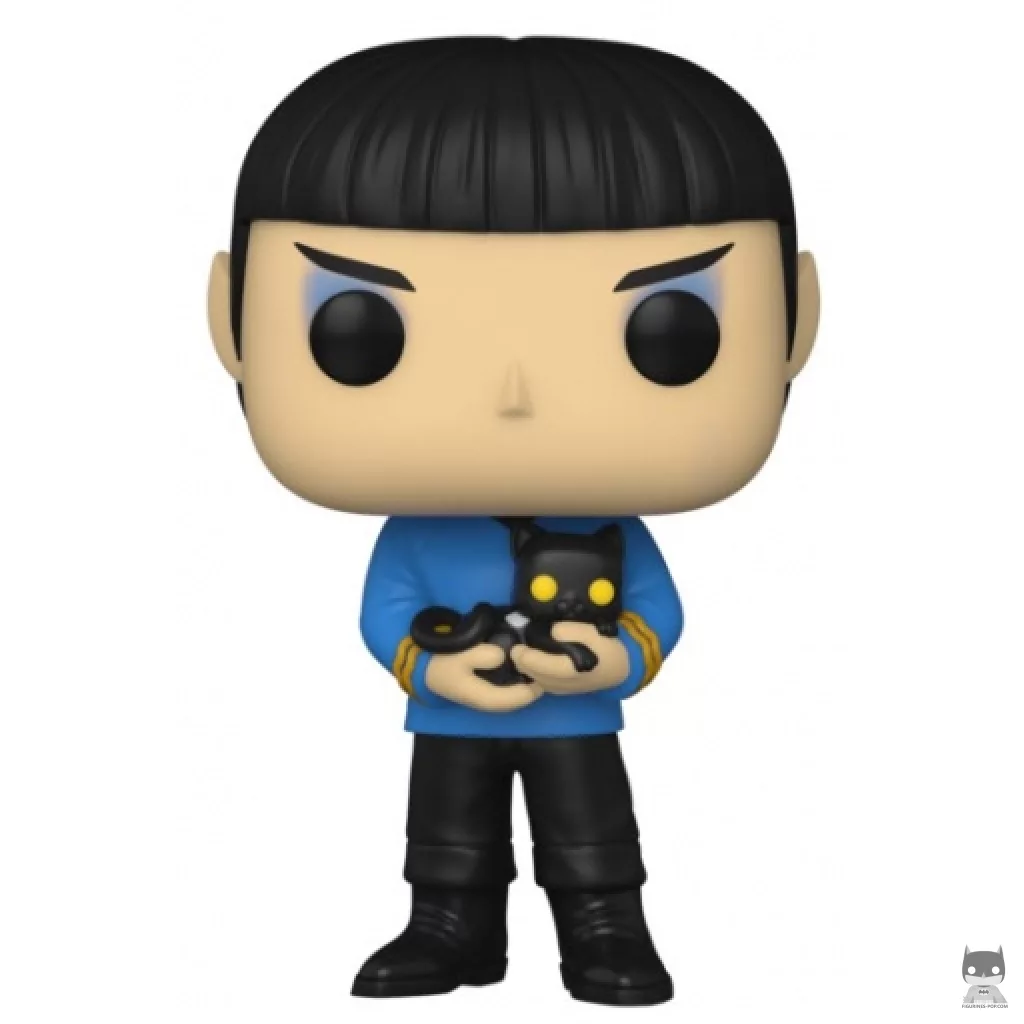 Figura Funko Pop! Spock con gato (Star Trek)