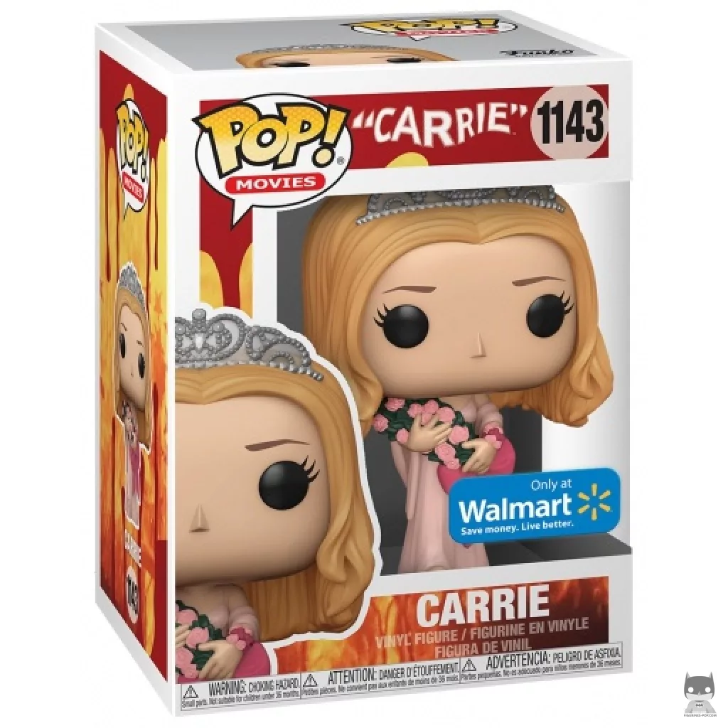 Figura Funko Pop! Carrie en su caja