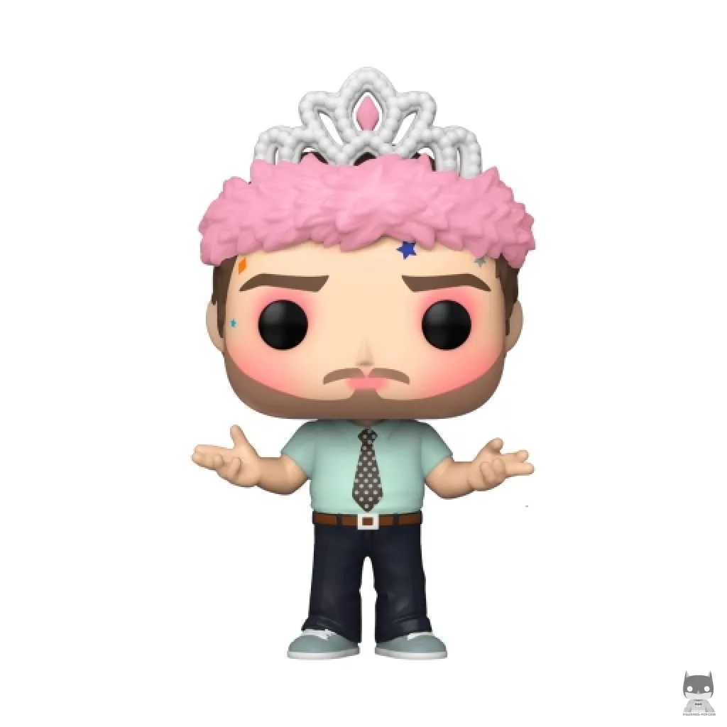 Figura Funko Pop! Andy como Princesa Brillo Arcoíris (Parks and Recreation)