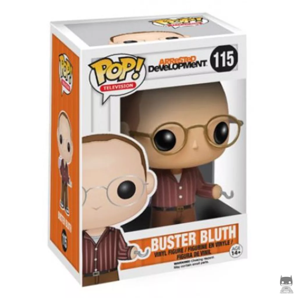 Figura Funko Pop! Buster Bluth en su caja