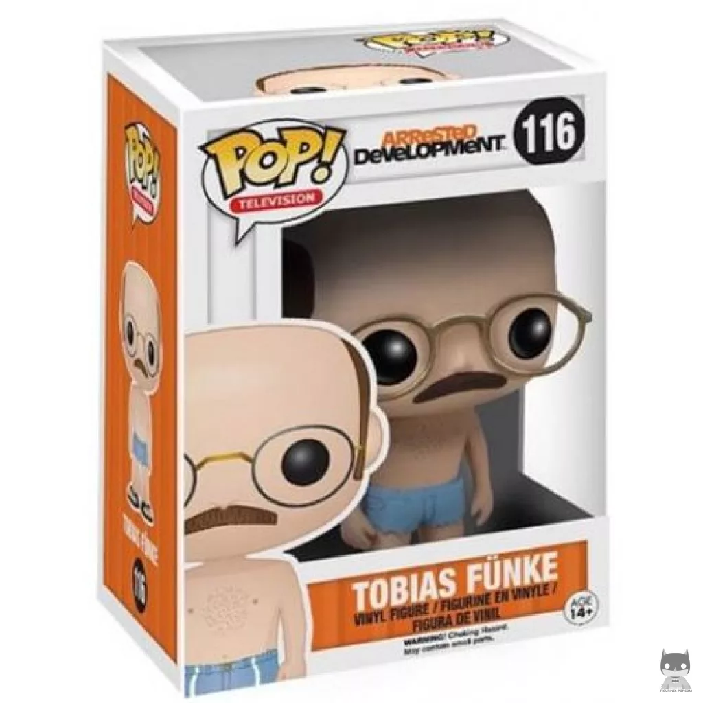 Figura Funko Pop! Tobias Funke en su caja