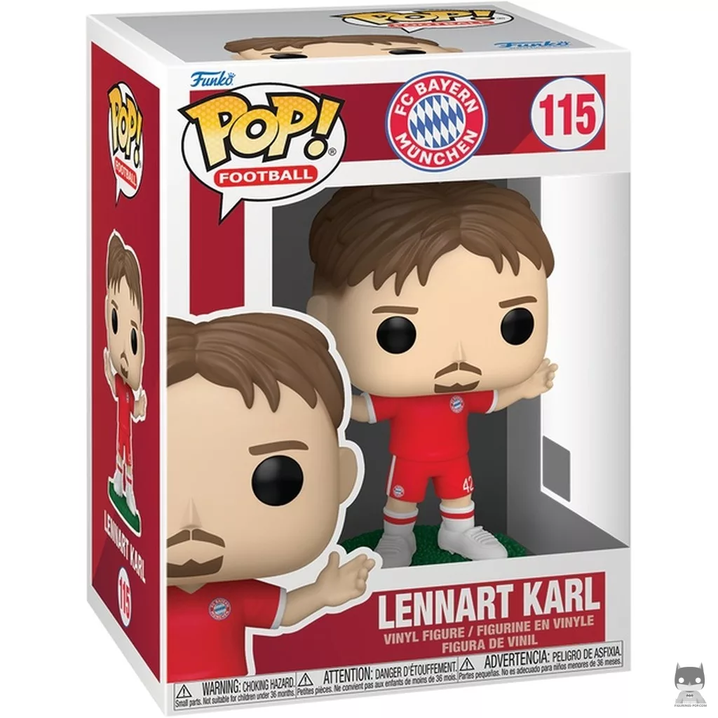 Figura Funko Pop! Lennart Karl (Bayern Munich) en su caja