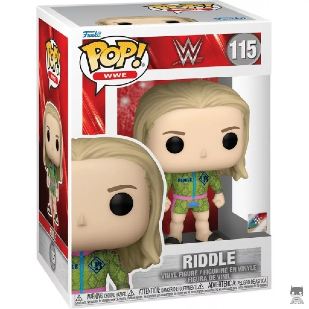Figura Funko Pop! Riddle en su caja