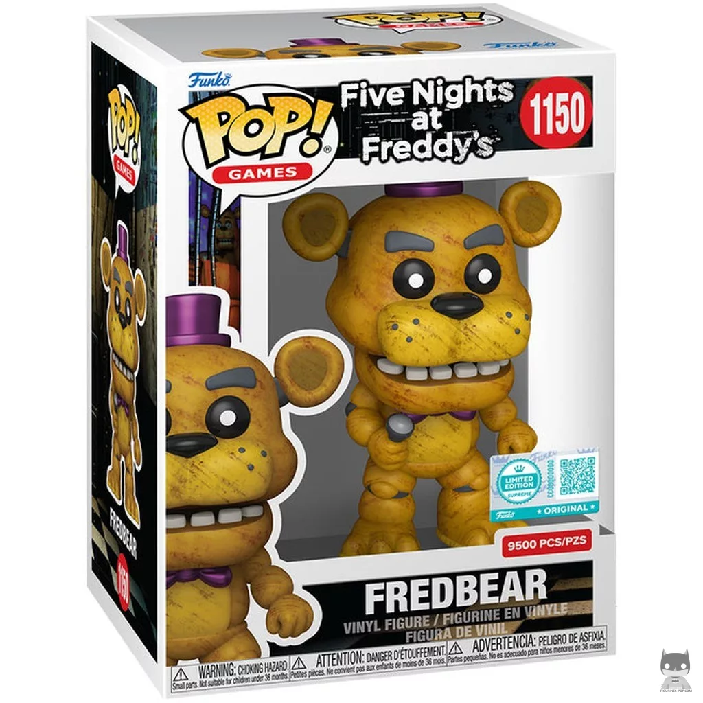 Figura Funko Pop! Fredbear en su caja