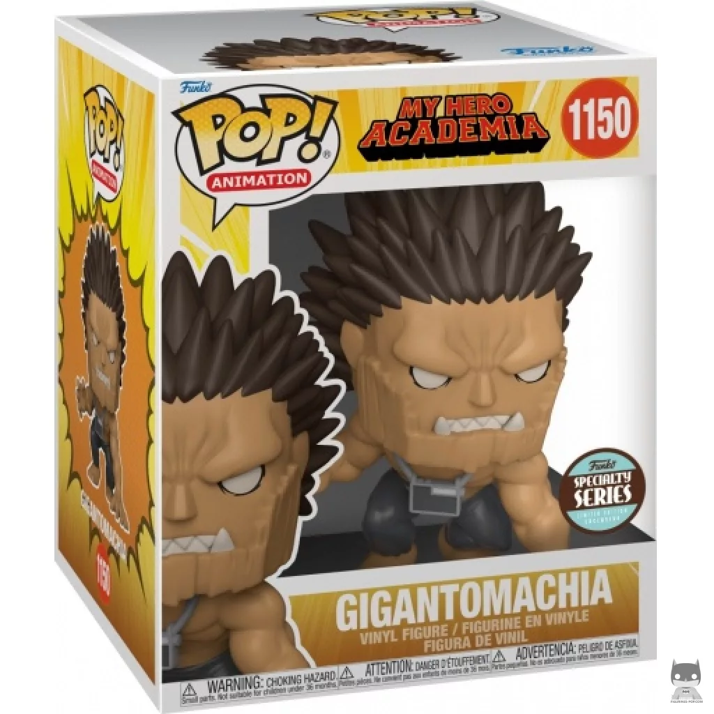 Figura Funko Pop! Gigantomachia (Supersized) en su caja