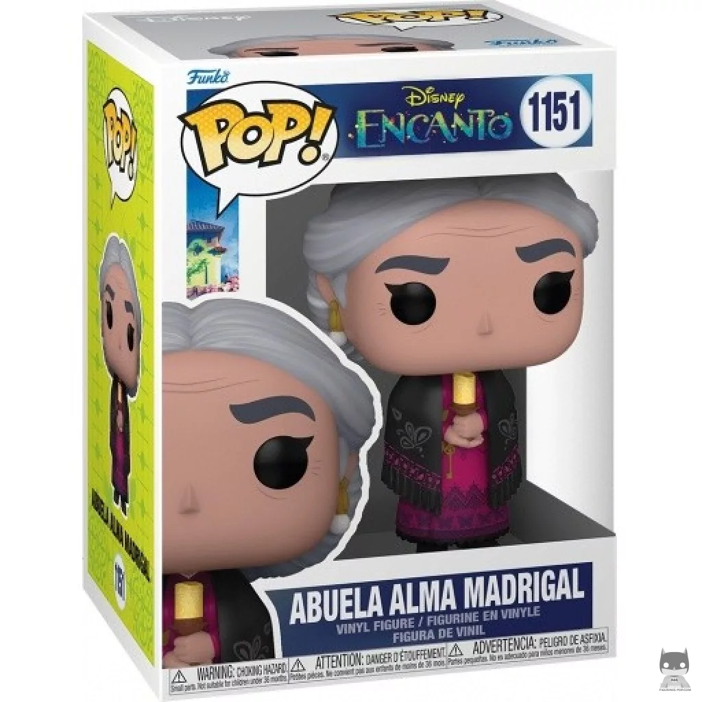 Figura Funko Pop! Abuela Alma Madrigal en su caja