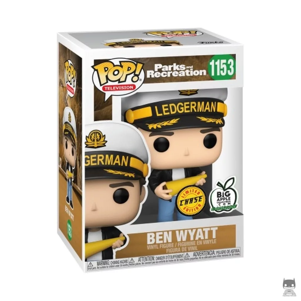 Figura Funko Pop! Ben Wyatt (Chase) en su caja