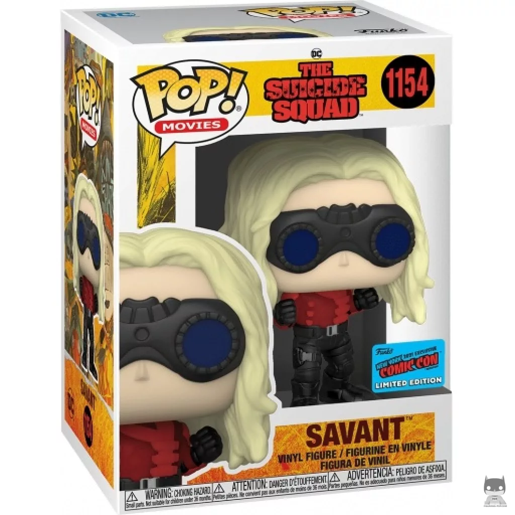 Figura Funko Pop! Savant en su caja